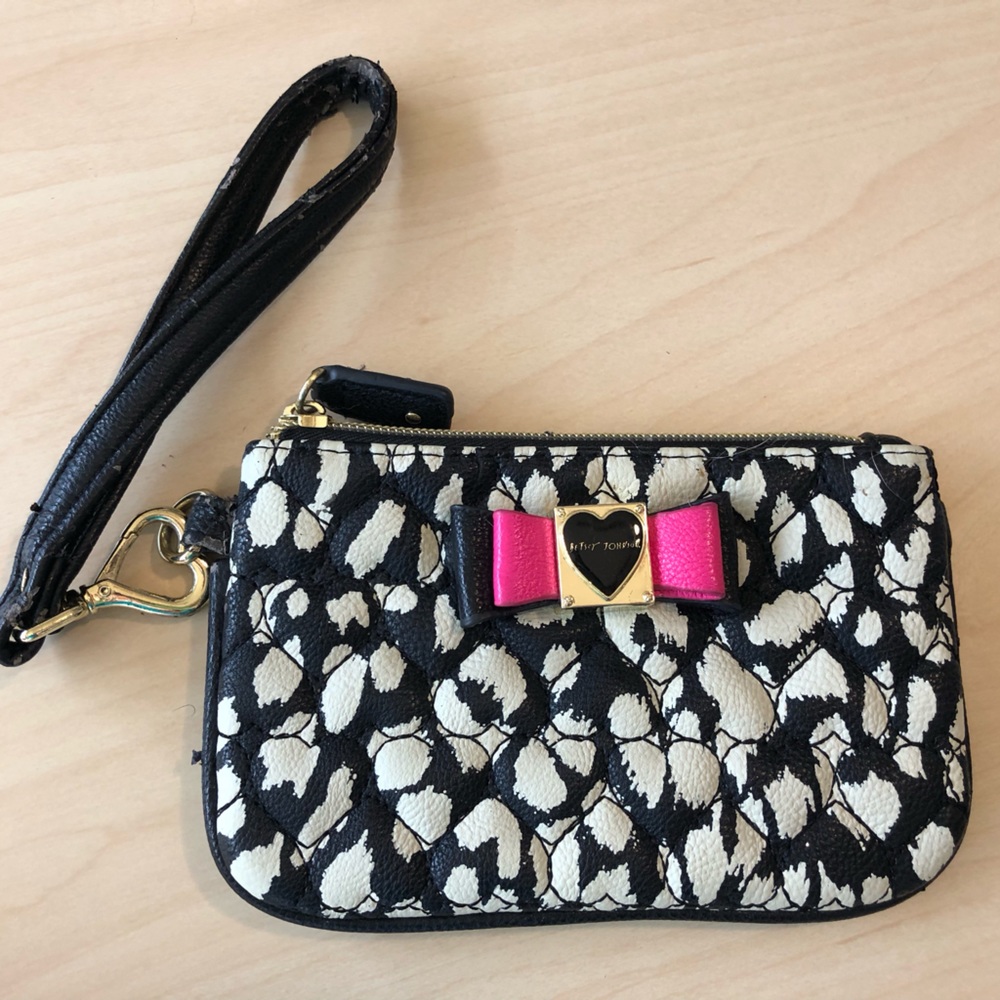Betsy Johnson Wristlet Used